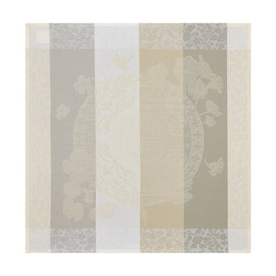 Napkin Fleurs Gourmandes Chalk 58x58 100% cotton,  Napkin Fleurs Gourmandes Chalk 58x58 100% cotton