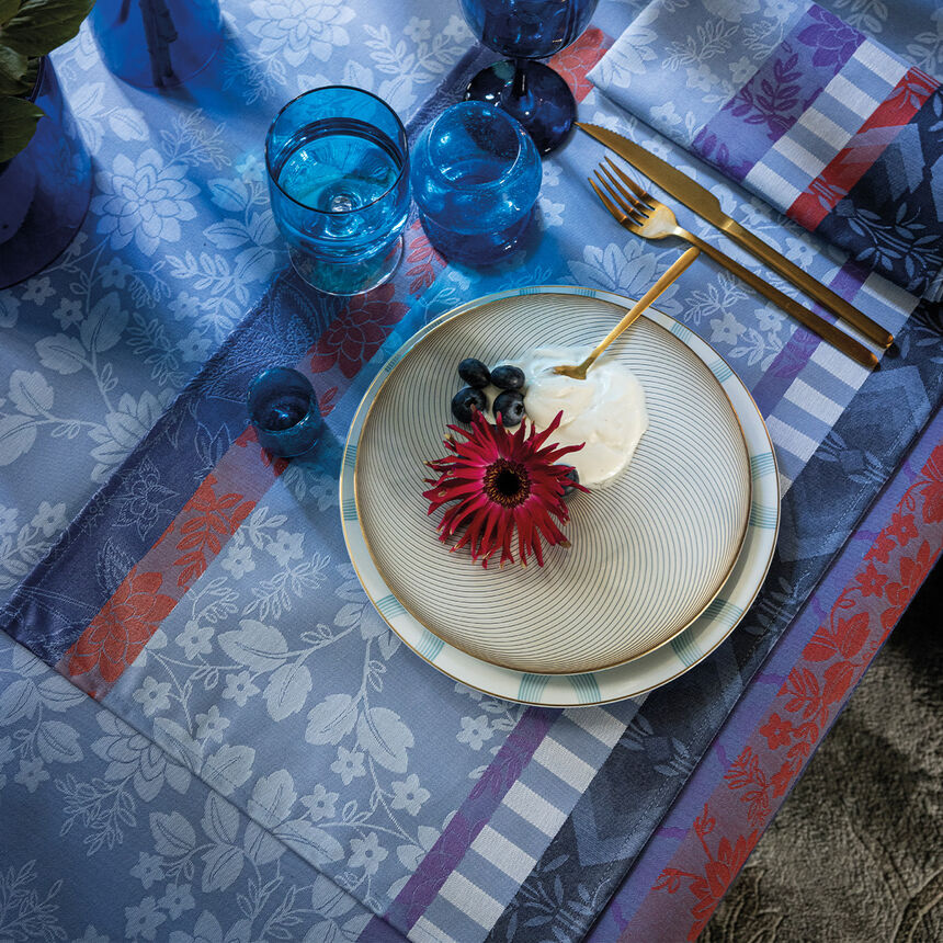 Coated placemat Gipsy Blue 50x36 100% cotton, , hi-res image number 3