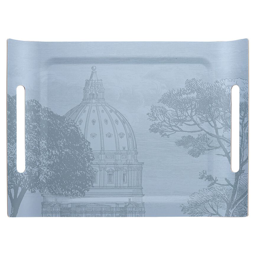 Tray Symphonie Baroque Smoke 58x42 Wood / 100% birch, , hi-res image number 0