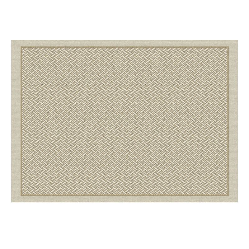 Coated placemat Osmose Tressage Cork 50x36 100% cotton, , hi-res image number 0