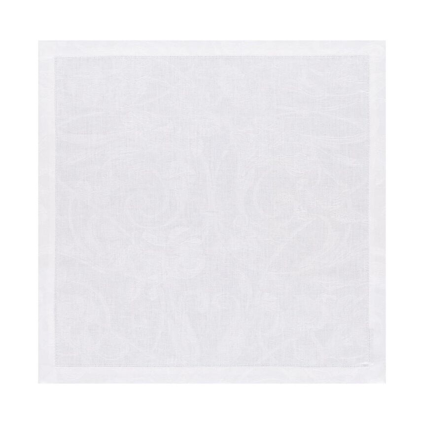 Napkin Tivoli White 50x50 100% linen, , hi-res image number 0