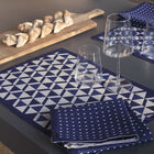 Coated placemat Bistro marcel Blue 50x36 100% cotton, , hi-res image number 2