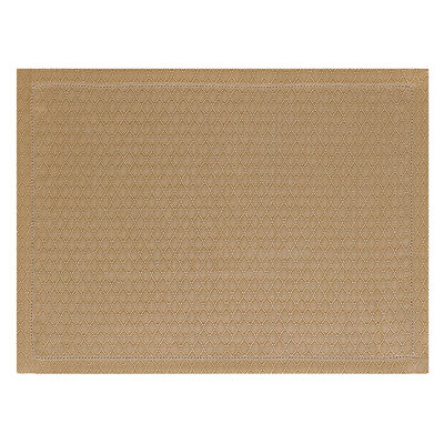 Placemat Portofino Géo Brown 50x36 100% linen