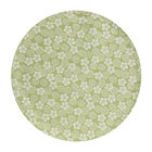 Coated placemat Wagara coated Green Ø38 100% cotton, , hi-res image number 1