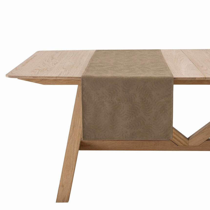 Runner Vegetal mood Green 50x150 100% cotton, , hi-res image number 2