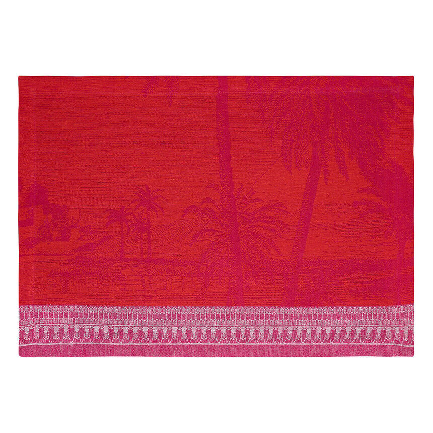 Placemat Croisi&egrave;re sur le Nil Orchid 50x36 100% linen, , hi-res image number 0