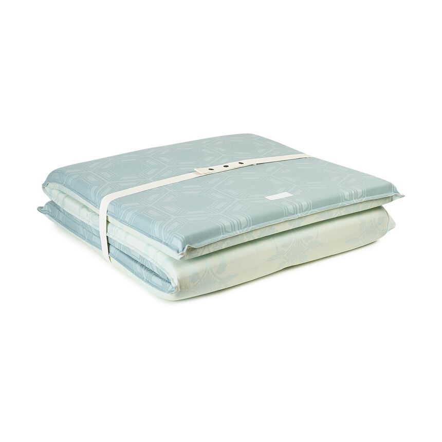 Sun lounger cushion Syracuse Aqua 60x190 Acrylic, , hi-res image number 3