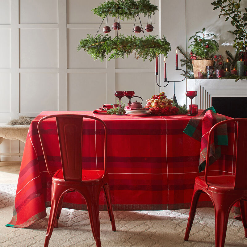 Tablecloth Hiver en Ecosse Cotton, , hi-res image number 1