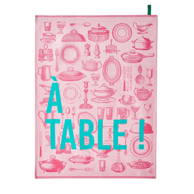 Tea towel À table Cotton,  Tea towel À table Cotton