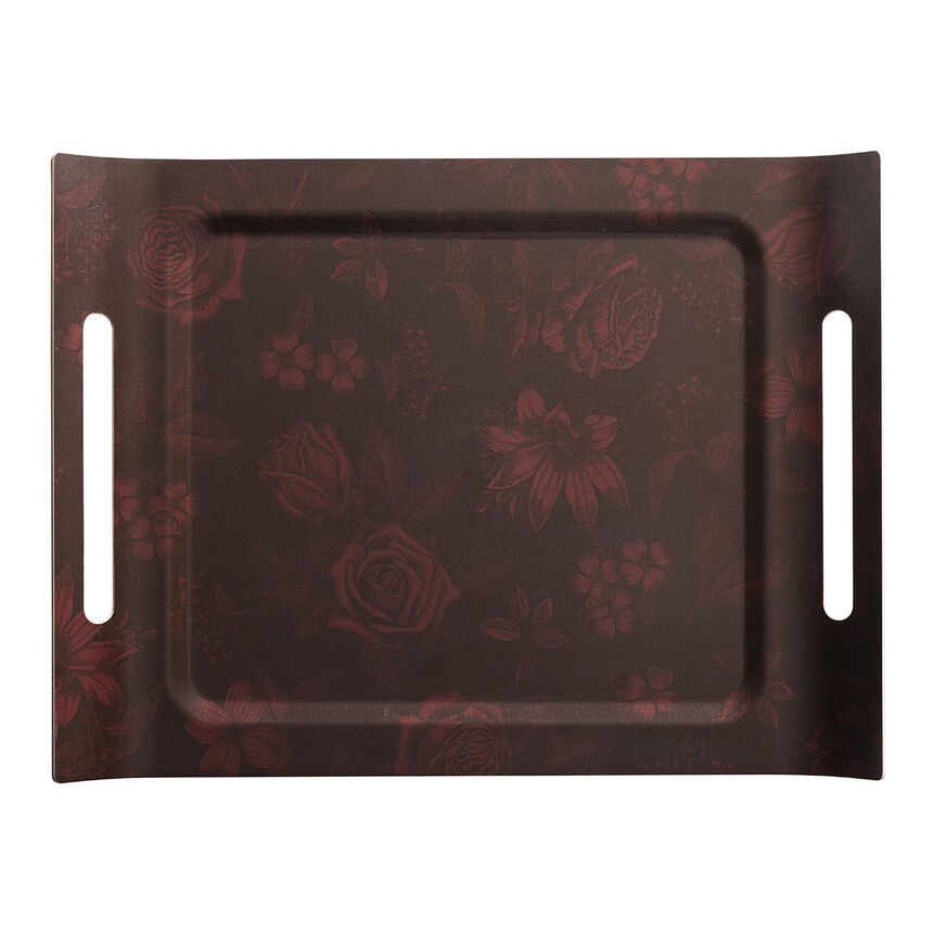 Tray Romance Red 58x42 100% Wood, , hi-res image number 0