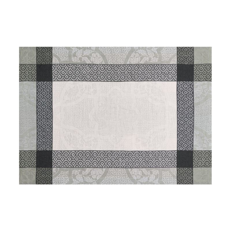 Placemat Pondichéry Marble 54x38 100% linen, , hi-res image number 0