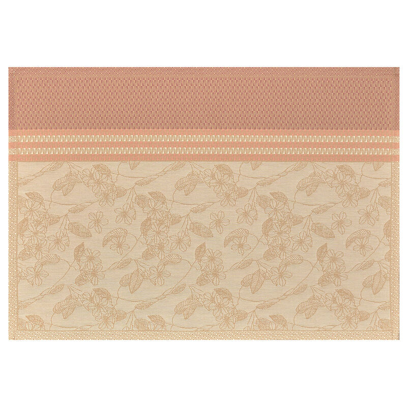 Coated placemat Essentiel Gravure Beige 50x36 100% cotton, , hi-res image number 1