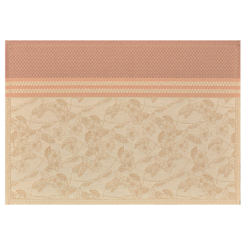 Coated placemat Essentiel Gravure Beige 50x36 100% cotton, , hi-res image number 1