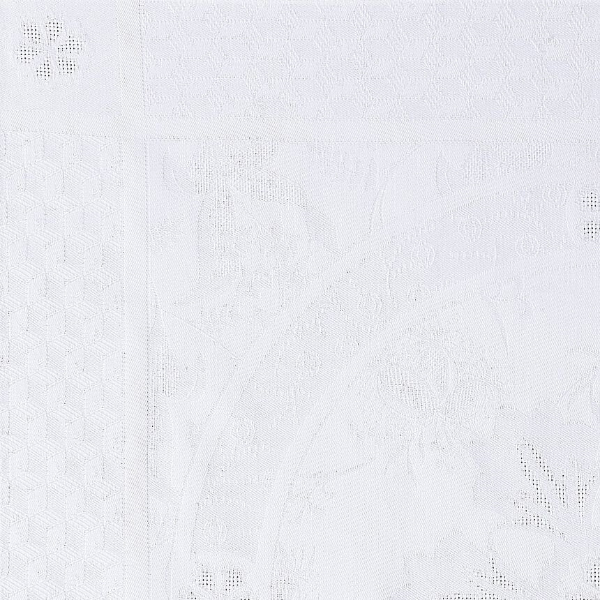 Napkin Duchesse White 58x58 100% cotton, , hi-res image number 0
