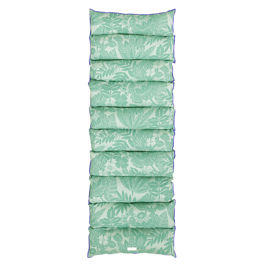 Sun lounger cushion Barbarde Blue 60x190 100% cotton, , hi-res image number 2