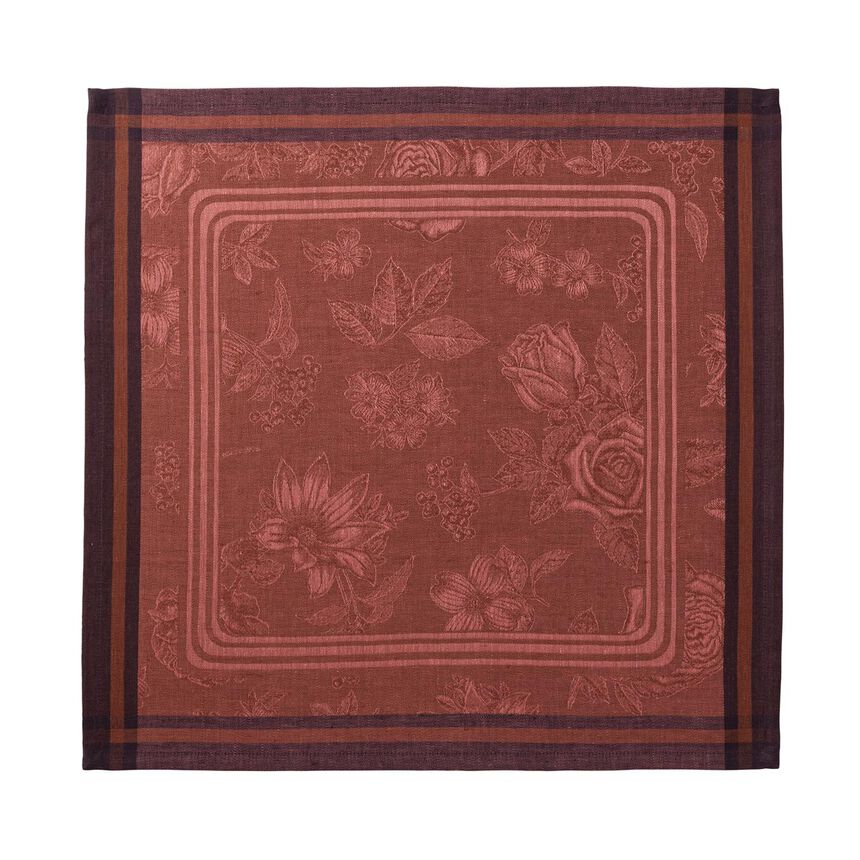 Napkin Romance Red 50x50 100% linen, , hi-res image number 1