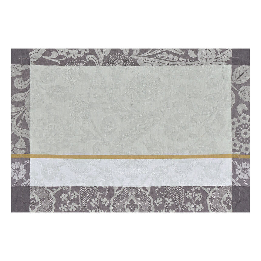 Placemat Voyage Iconique Grey 50x36 100% cotton, , hi-res image number 1