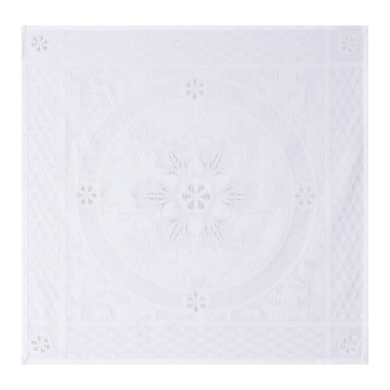 Napkin Duchesse White 58x58 100% cotton, , hi-res image number 1