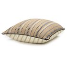 Cushion cover Stripes Cumin 40x40 92% Cotton/ 7% Poliester/ 1% Linen, , hi-res image number 0