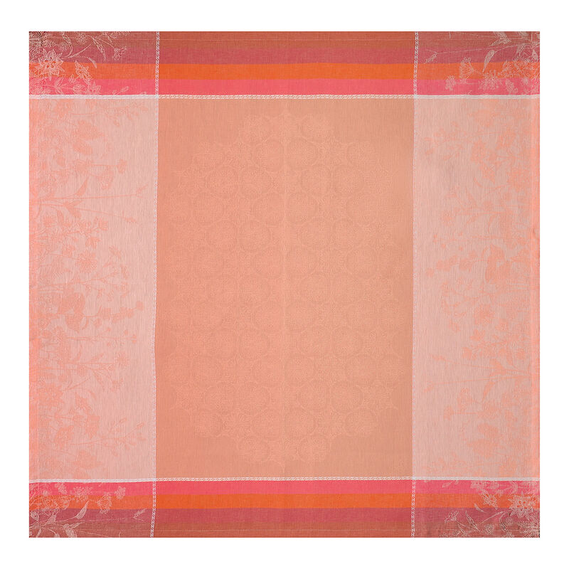 Tablecloth Instant Bucolique Pink 175x175 100% linen, , hi-res image number 1