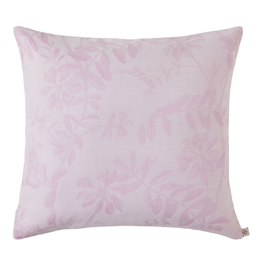 Cushion cover Pois de senteur Pink 50x30 100% cotton, , hi-res image number 0