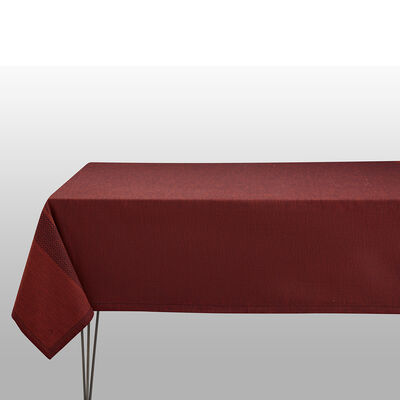 Tablecloth Slow Life Goji 150x150 89% cotton / 11% linen