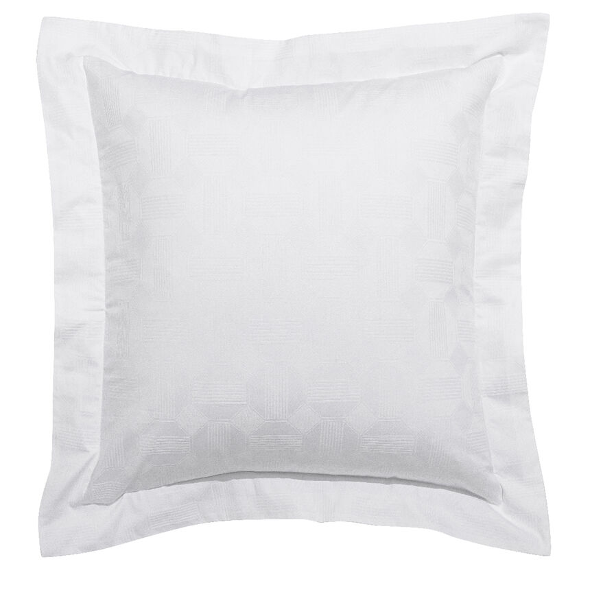 Pillowcase Palacio White 50X75 100% cotton, , hi-res image number 0