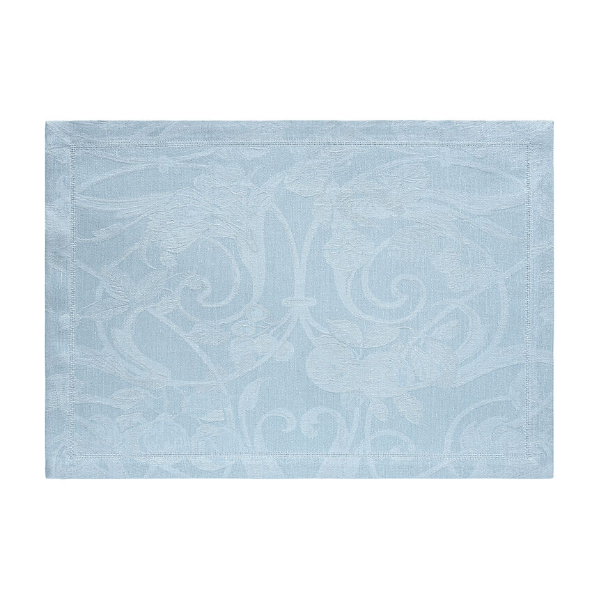 Placemat Tivoli Blue 50x38 100% linen, , hi-res image number 2