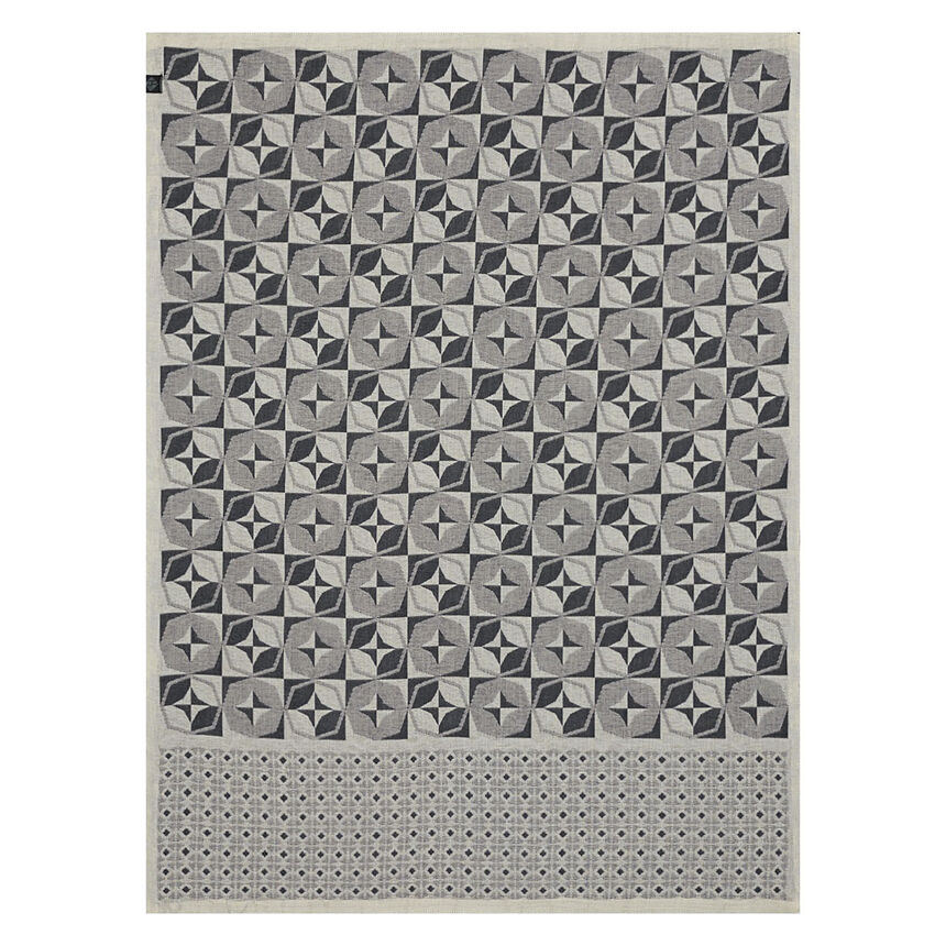 Tea towel Bistro jules Grey 60x80 100% cotton, , hi-res image number 1