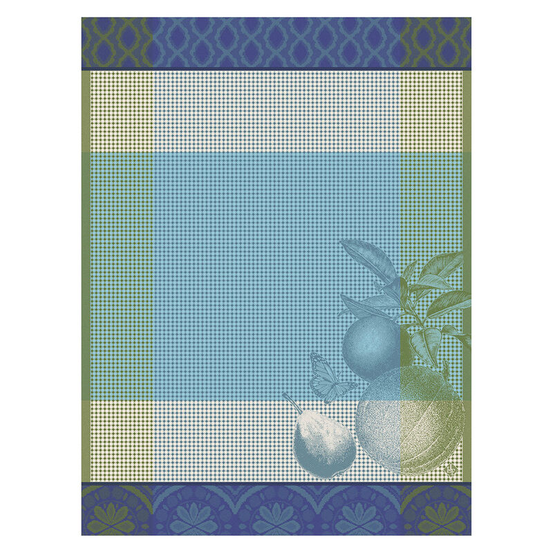 Hand towel Arrière-Pays Blue 60x80 100% cotton, , hi-res image number 0