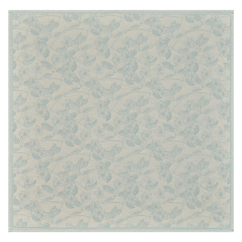 Napkin Essentiel Gravure Blue 58x58 100% cotton, , hi-res image number 1
