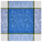Tablecloth Escapade Tropicale Blue 120x120 100% linen, , hi-res image number 3