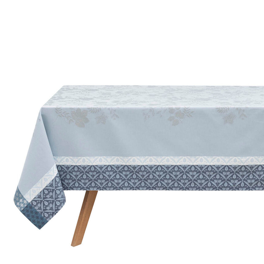 Tablecloth Manor lane Blue 175x175 100% cotton, , hi-res image number 4