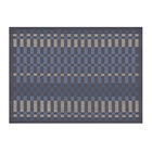 Coated placemat Origin Rythme Blue 50x36 100% cotton, , hi-res image number 2