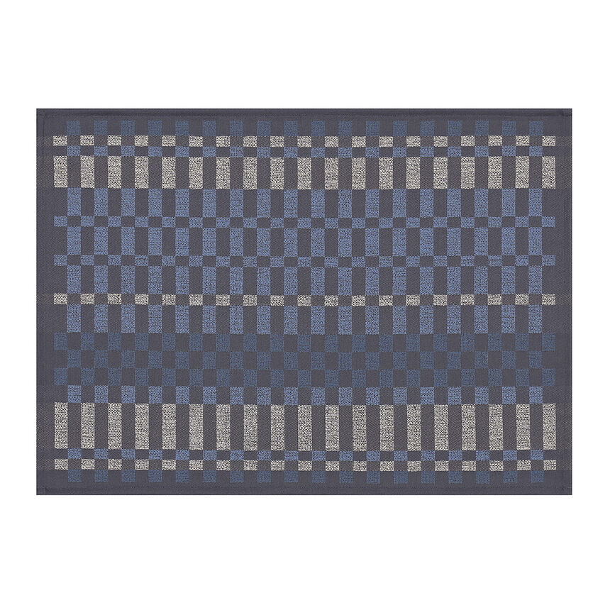 Coated placemat Origin Rythme Blue 50x36 100% cotton, , hi-res image number 2