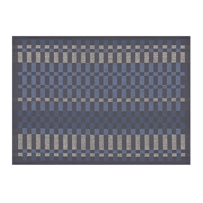 Coated placemat Origin Rythme Blue 50x36 100% cotton, , hi-res image number 2