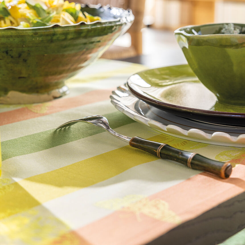 Runner Bal des papillons Yellow 50x150 100% cotton, , hi-res image number 3