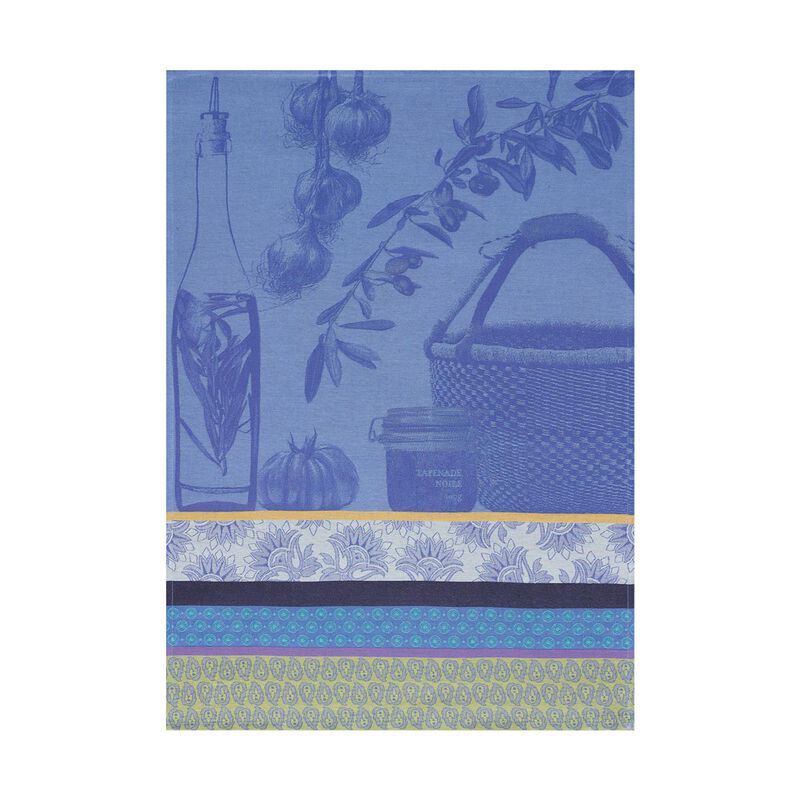 Tea towel Saveurs de Provence Lavender blue 60x80 100% cotton, , hi-res image number 0