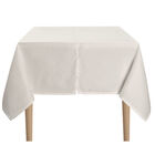 Tablecloth Portofino Pluriel Beige 175x175 100% linen, , hi-res image number 0