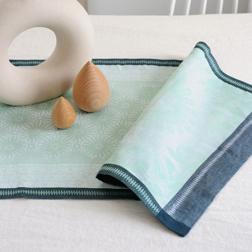 Runner Jardin d'orient Linen, , hi-res image number 0