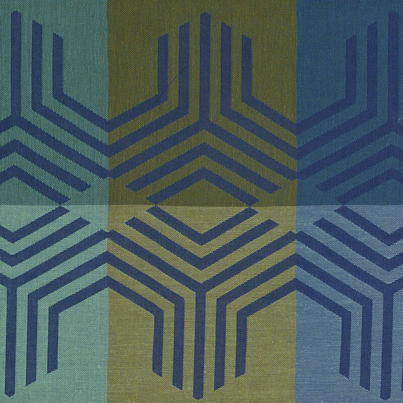Placemat Kaléidoscope Fusion blue 50x36 100% cotton, , hi-res image number 3
