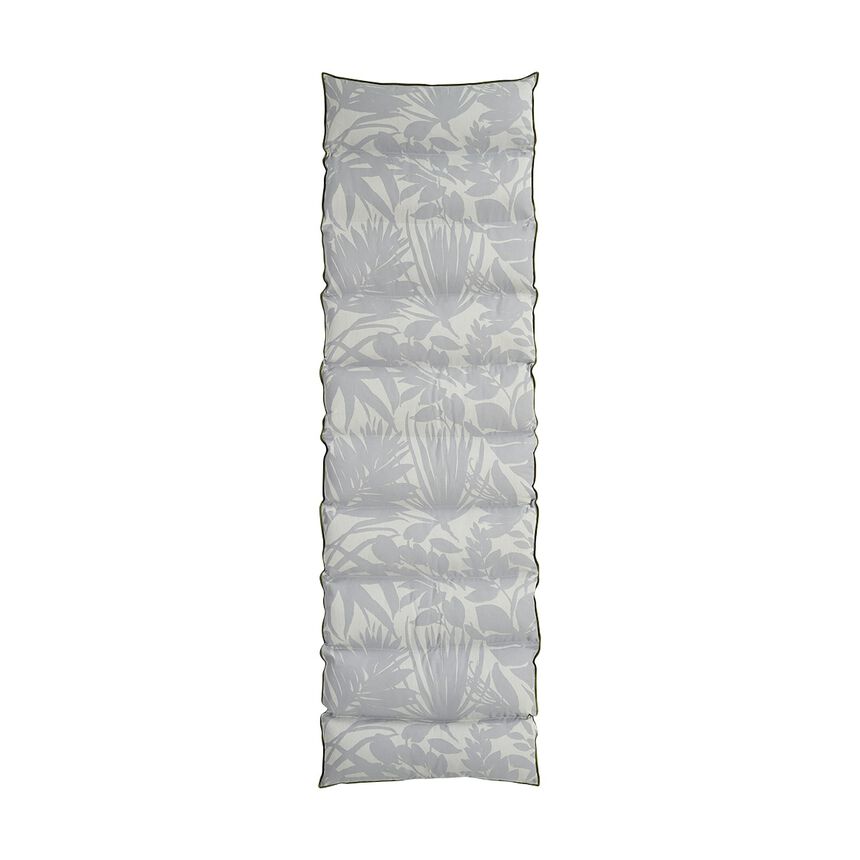 Sun lounger cushion Bahia Grey 60x190 Acrylic, , hi-res image number 1