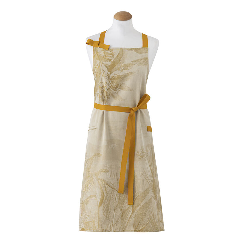 Apron Sinhar&acirc;ja Yellow 90x90 100% cotton, , hi-res image number 0