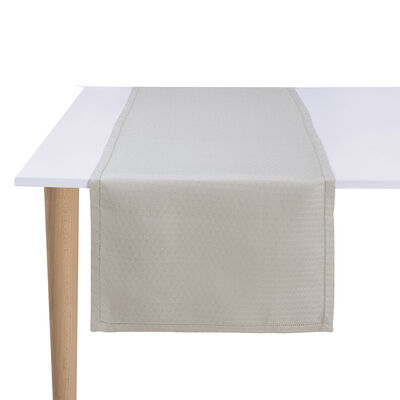 Runner Portofino G&eacute;o Beige 50x150 100% linen