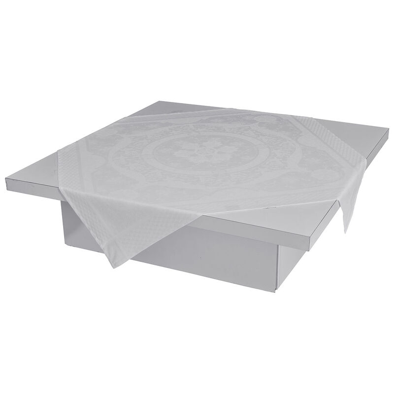 Tablecloth Duchesse White 175x175 100% cotton, , hi-res image number 1