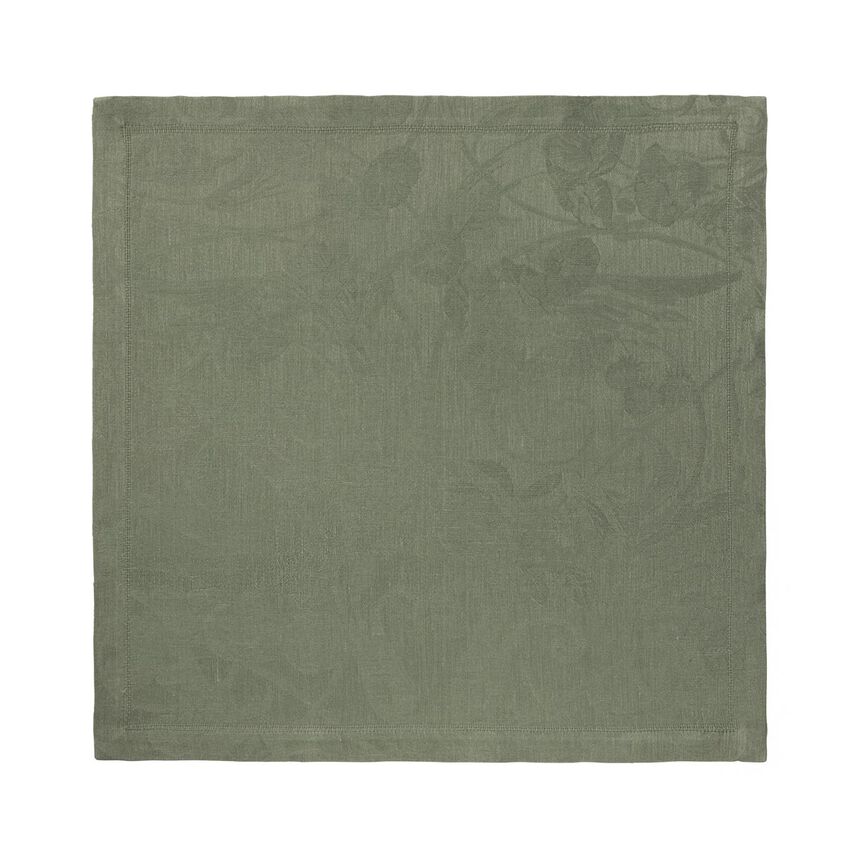 Napkin Tivoli Green 50x50 100% linen, , hi-res image number 2