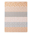 Tea towel Wagara Beige 60x80 100% cotton, , hi-res image number 1