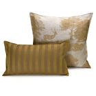 Cushion cover Souveraine Gold 50x50 100% linen, , hi-res image number 0