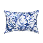 Shams Jardin d'eden  Blue 30X41 100% cotton, , hi-res image number 1