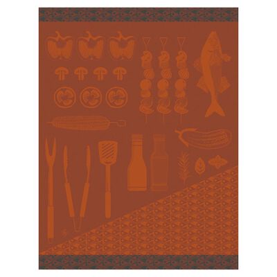 Tea towel Braise Cotton